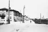 Järnvägskorsning vid Epidemisjukhuset, 1903