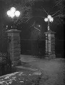 Gamla porten till Frimurareholmen, 1955-1957