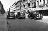 Trafik på Drottninggatan, 1930-tal
