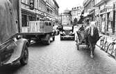 Trafik på Köpmangatan, 1940-tal