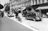 Trafik på Drottninggatan, 1930-tal