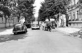 Trafik på Kungsgatan, 1930-tal