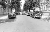 Bilar på Kungsgatan, 1930-tal