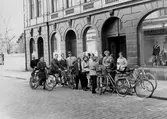 Cykelutflykt för NTO-logen, 1940-tal