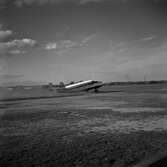 Flygplan på Gustavsviks flygfält, 1953