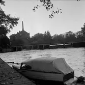 Dammen vid Skebäck, 1953