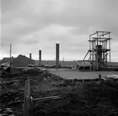 Före detta Eklunda koloniområde bebyggs, 1955-12-04