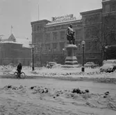 Engelbrektsstatyn, 1957-02-14