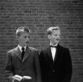 Lars Arlebo och Peter Flack, 1957-06-14