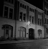 Levi K. Olsson, grossist sko och läder, januari 1958