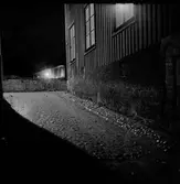 Tomtgränd på Gamla söder, 1958-01-16