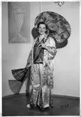 Maskeradklädd som japanska, 1950