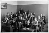Tredje klass i Nora Folkskola, 1945 ca