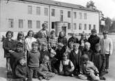 Skolklass på Adolfsbergs skola, 1968