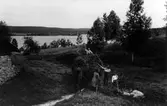 Hässjning i Bomanshyttan, Nora, 1930 ca