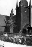 Paus vid Kopparbergs kyrka, 1924