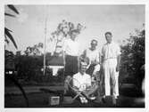 Tennisspelare i Ambernath, Indien, 1931-09-00