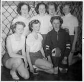 Damerna i Nora SGU:s handbollslag, 1953