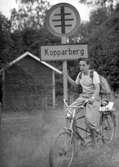 På cykeltur i Kopparberg, 1953