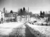 Södra infarten till Nora, 1953