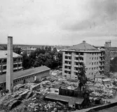 Byggnation av Hagabro hus, 1947