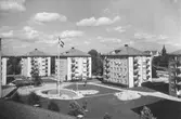 Vy över Hagabro hus, 1950-tal
