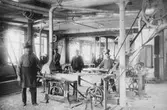 Fabriksinteriör, ca 1910