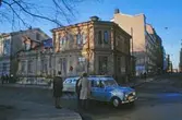 Korsningen Slottsgatan och Fredsgatan, 1968-1969