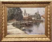 Målning av Fridå, 1905