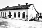 Nora gamla station, ca 1900