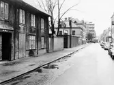 Köpmangatan mot Våghustorget, ca 1959