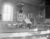 Interiör Gällersta kyrka, ca 1905