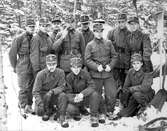 Grupp med militärer, 1962