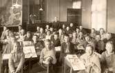 Skolklass från Adolfsberg, 1926-04-28