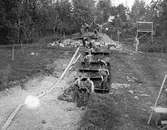 Nivåerna i Sörbybackens hoppbacke, 1930-tal