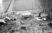 Byggande av Sörbybackens hoppbacke, 1930-tal