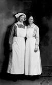 Anna och Ida, personal vid arbetshuset, 1917
