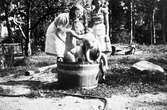 Barn vid barnhemmet i Adolfsberg, 1940-tal