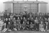 Klass 6 på Holmens skola, Brogatan 56-58, höstterminen 1946