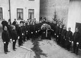 Överkonstapel K G Hildebrands begravning, 1912