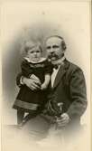 Far med dotter, 1900 ca