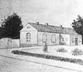 Köping-Hults järnvägsstation, 1857