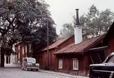 Hus på Bondegatan på Gamla söder, 1950-tal