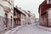 Kyrkogårdsgatan mot norr från Änggatan, 1950-tal