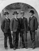 Bröderna Brusebäck, ca 1905