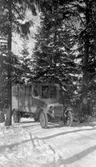 Buss på vinterväg, 1920-tal