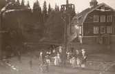 Midsommarfirande vid Garphytte sanatorium, 1919