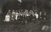 Utflykt vid Garphytte sanatorium, 1919