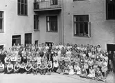 Personal på AB Lindberg strå- & filthattfabrik, 1939
