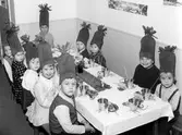 Julfest på dagis, 1965